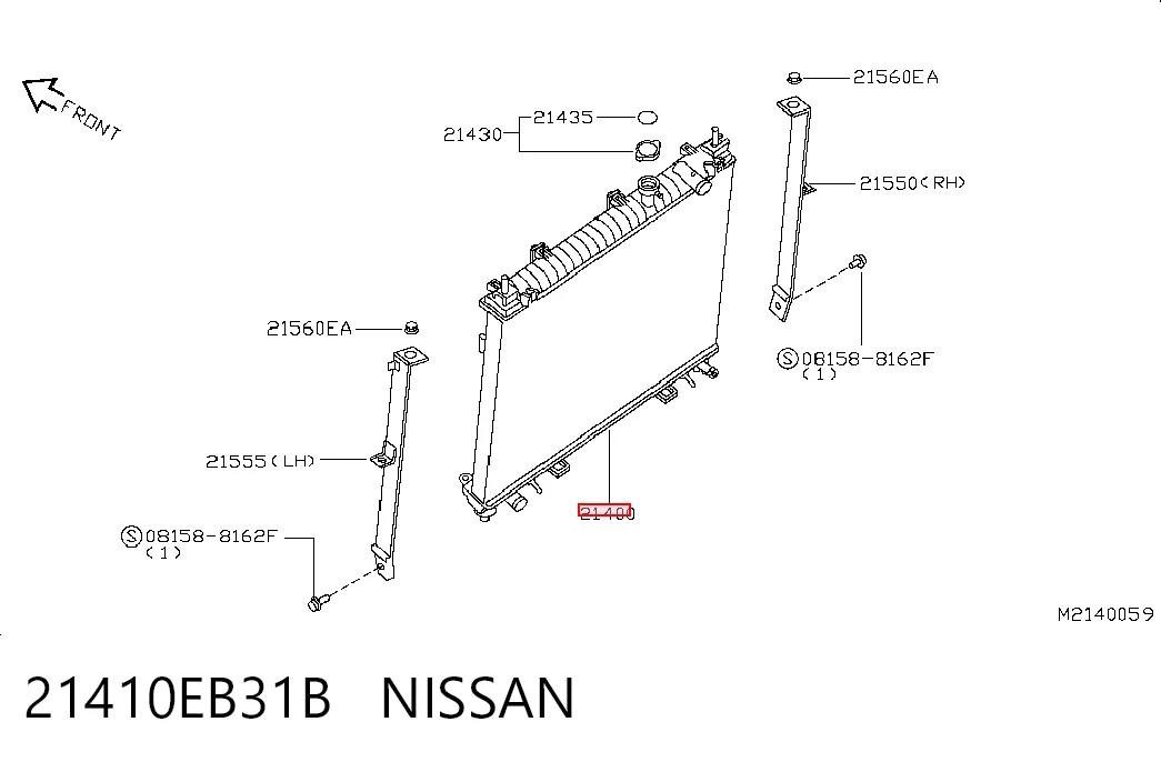 21410EB31B Nissan/Infiniti
