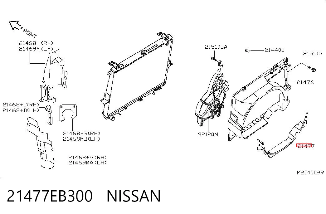 21477EB300 Nissan/Infiniti