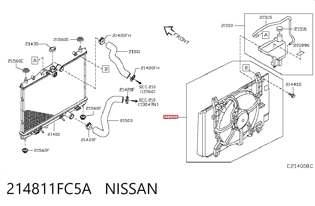 214811FC5A Nissan/Infiniti