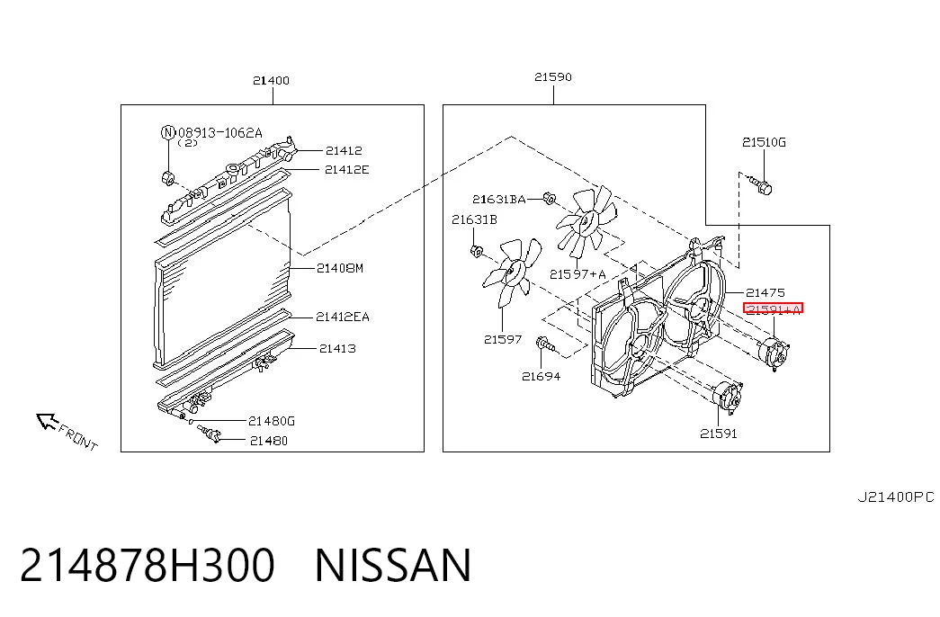 214878H300 Nissan/Infiniti