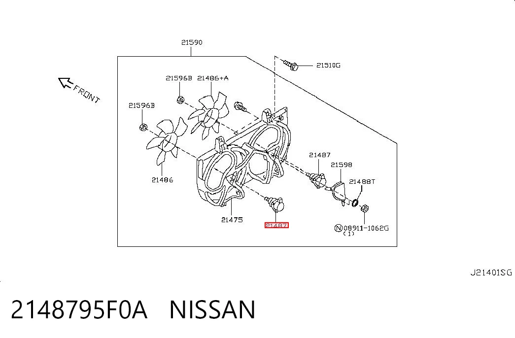2148795F0A Nissan/Infiniti