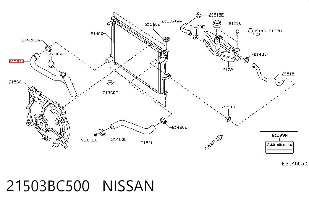 21503BC500 Nissan/Infiniti