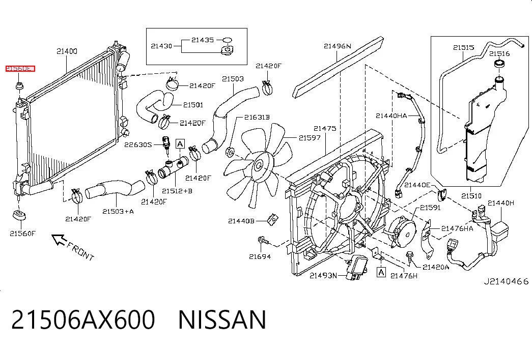 21506AX600 Nissan/Infiniti