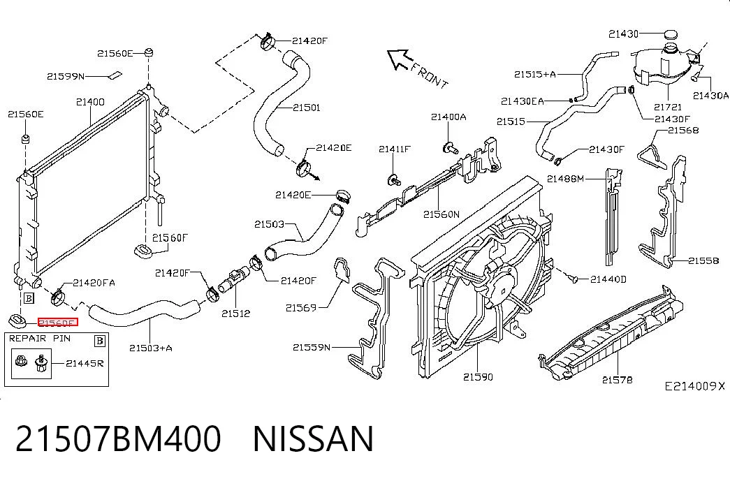 21507BM400 Nissan/Infiniti