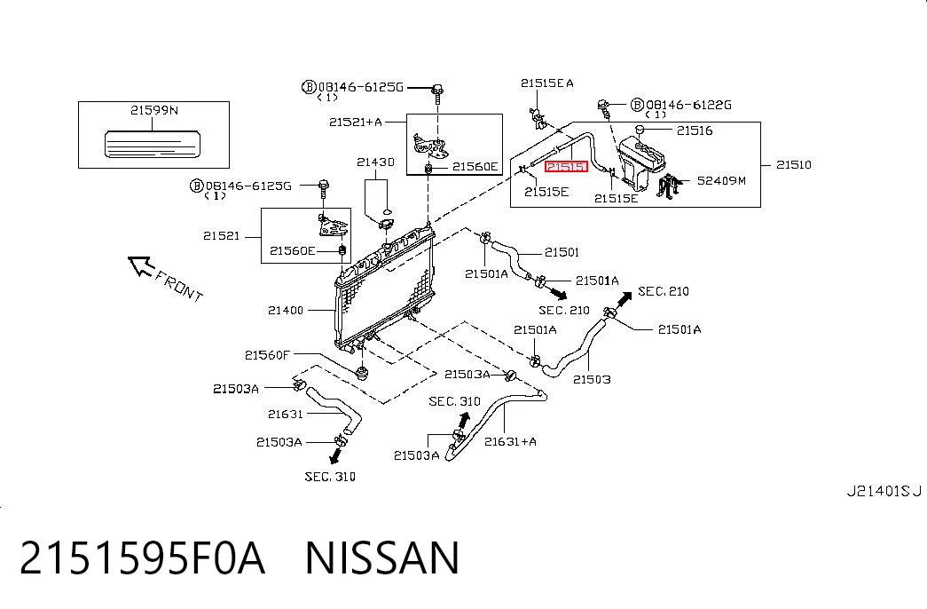 2151595F0A Nissan/Infiniti