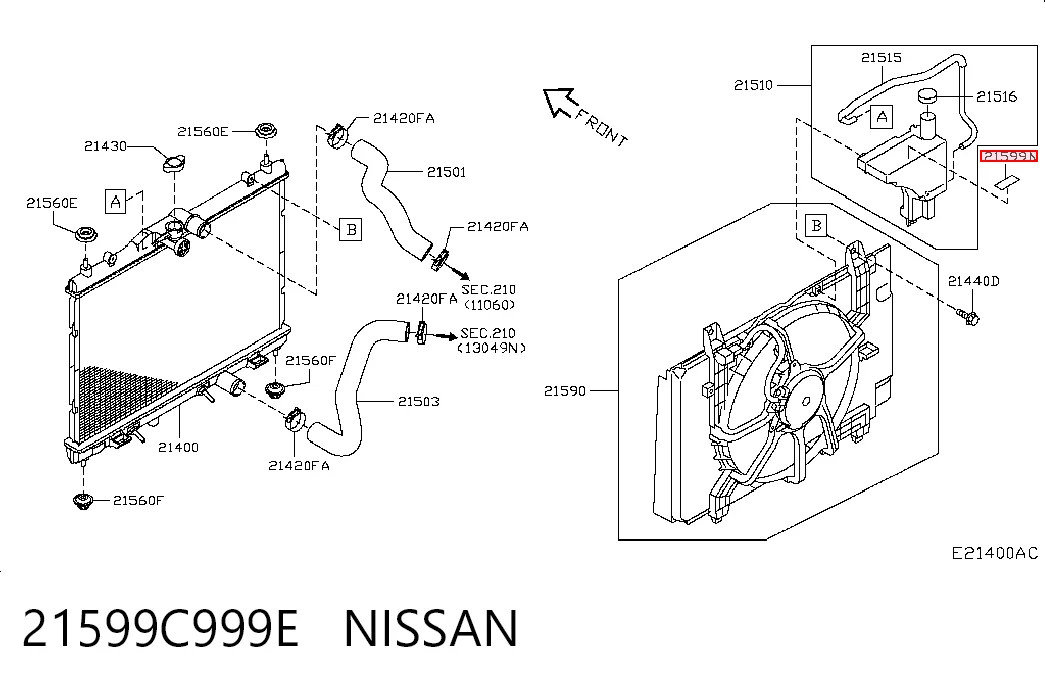 21599C999E Nissan/Infiniti