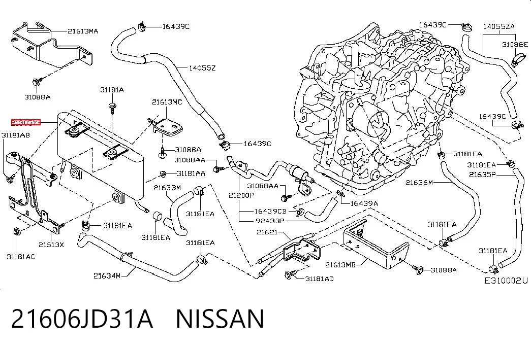 21606JD31A Nissan/Infiniti