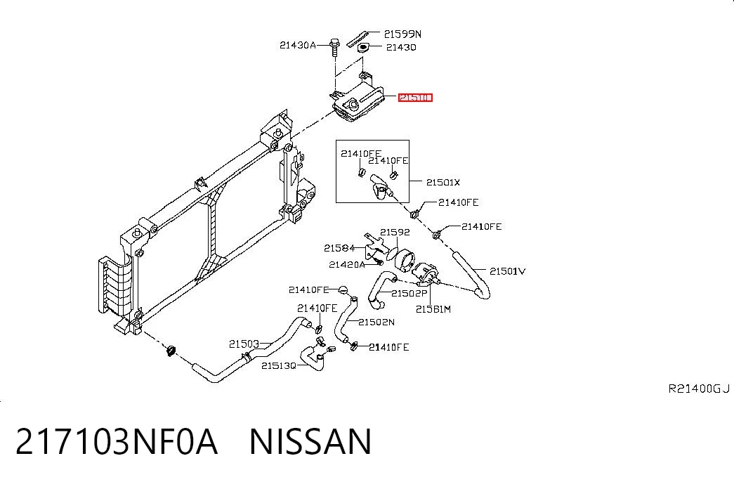 217103NF0A Nissan/Infiniti