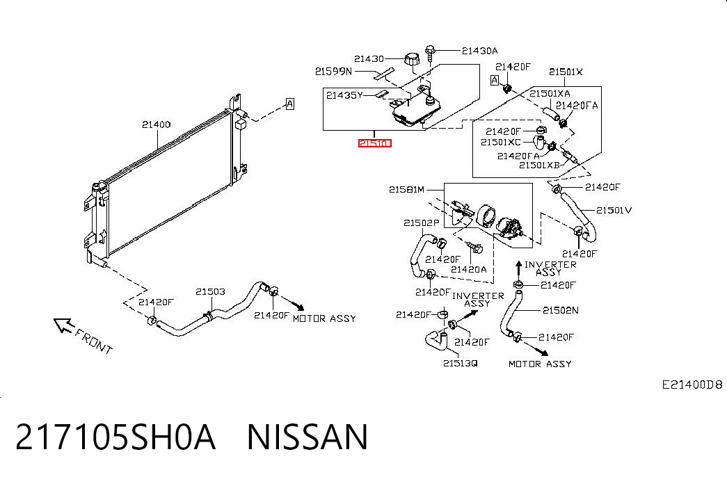217105SH0A Nissan/Infiniti
