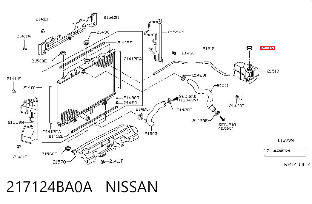 217124BA0A Nissan/Infiniti