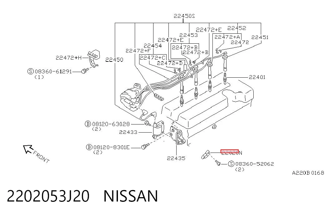 Módulo de ignição (comutador) para Nissan Primera  P10
