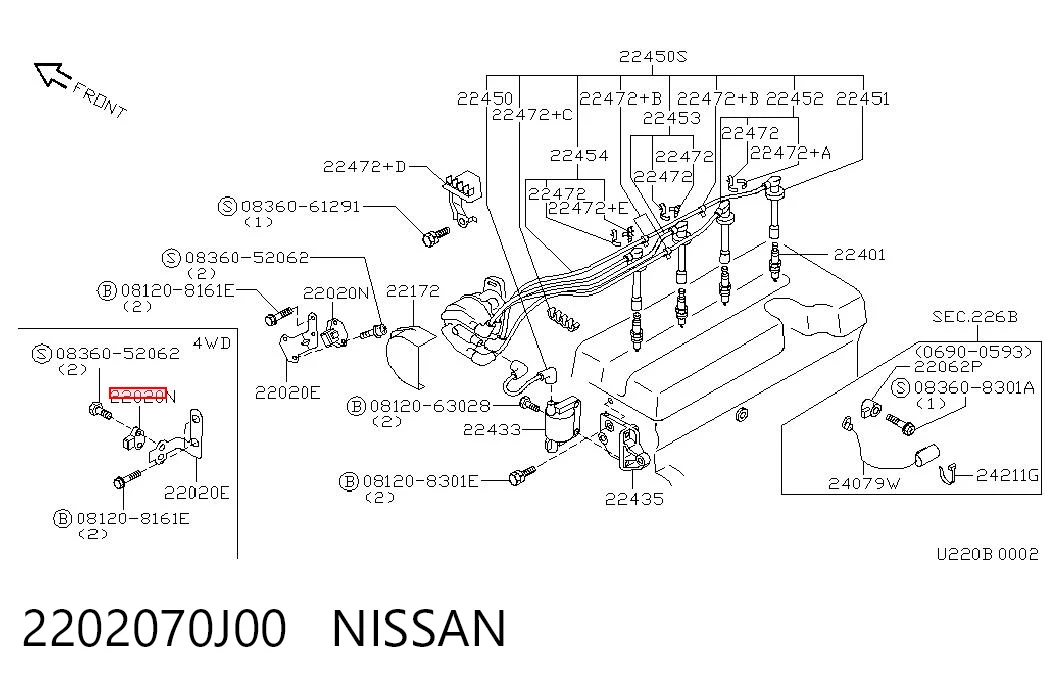 Módulo de ignição (comutador) Nissan Primera preço, a partir de 32,09 USD
