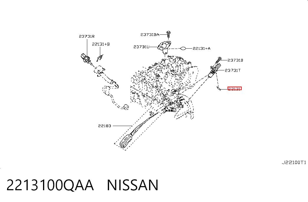 2213100QAA Nissan/Infiniti