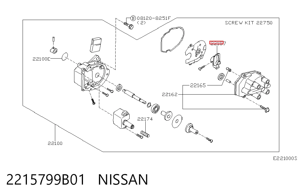 2215799B01 Nissan/Infiniti