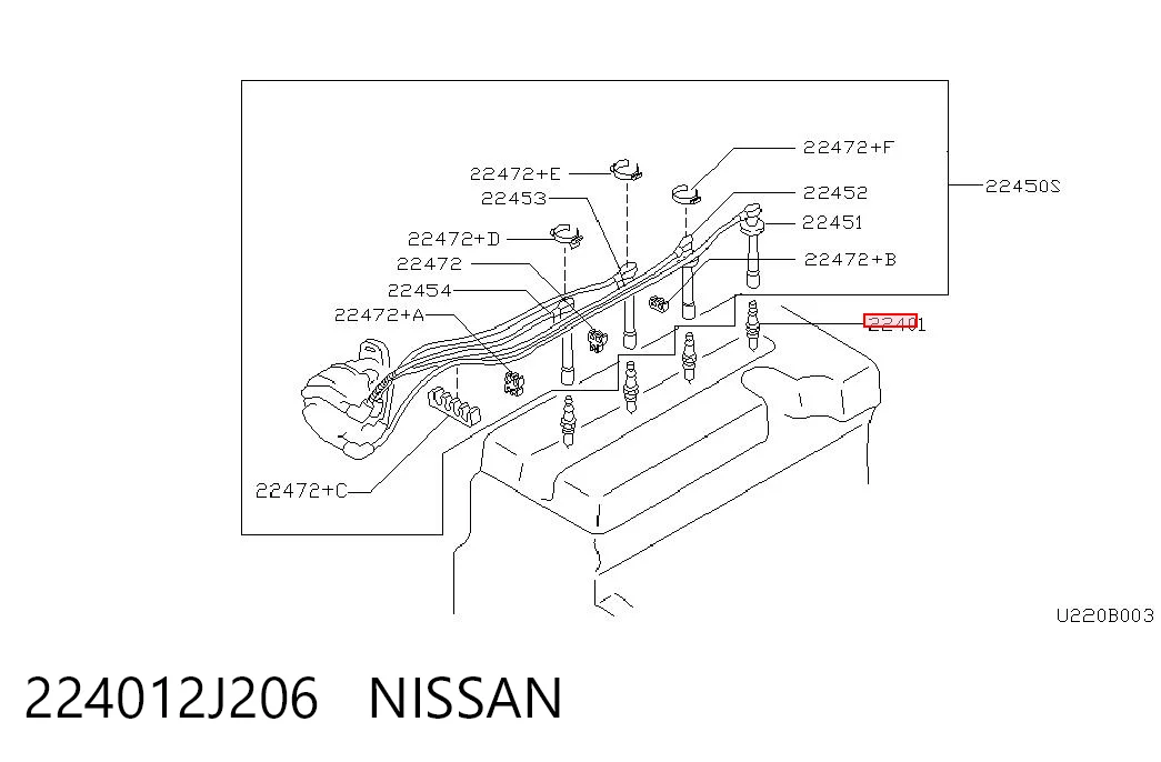 224012J206 Nissan/Infiniti