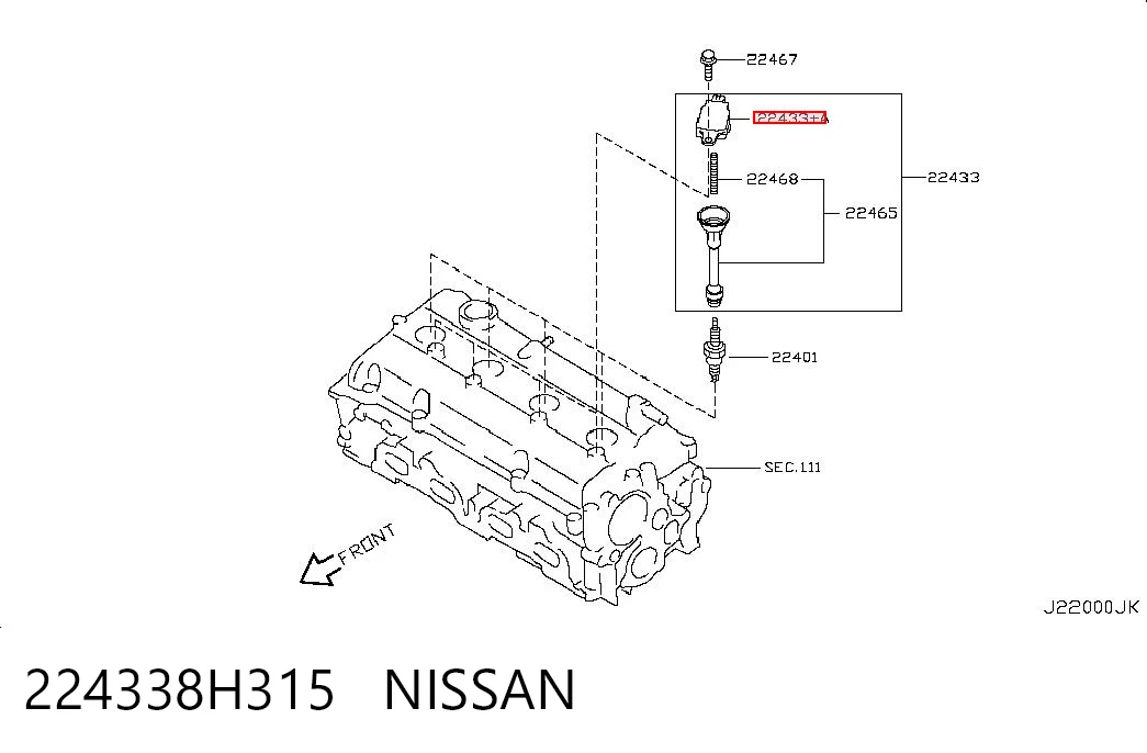 224338H315 Nissan/Infiniti