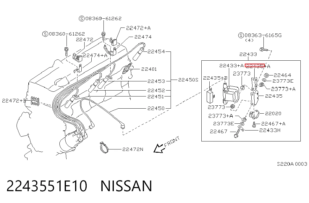 2243551E10 Nissan/Infiniti