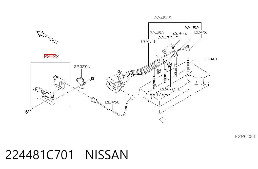224481C701 Nissan/Infiniti