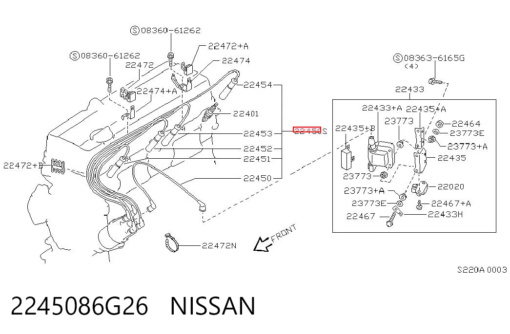 Compre Fios de alta voltagem, kit Nissan Terrano 2