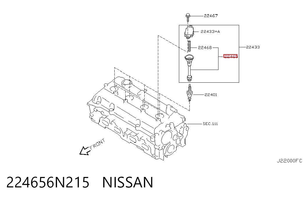 224656N215 Nissan/Infiniti
