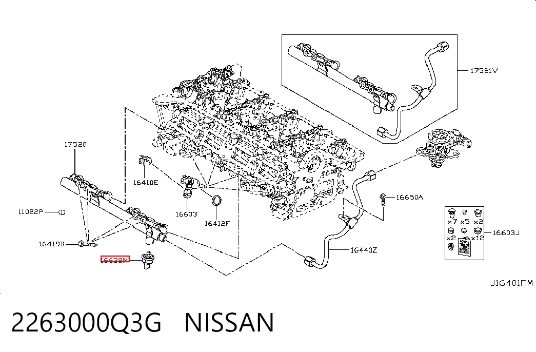 Compre Sensor de pressão de combustível Dacia Duster 