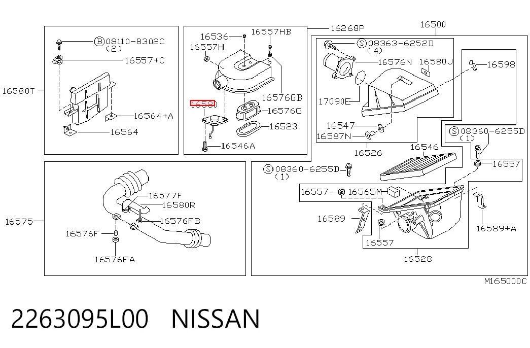 2263095L00 Nissan/Infiniti