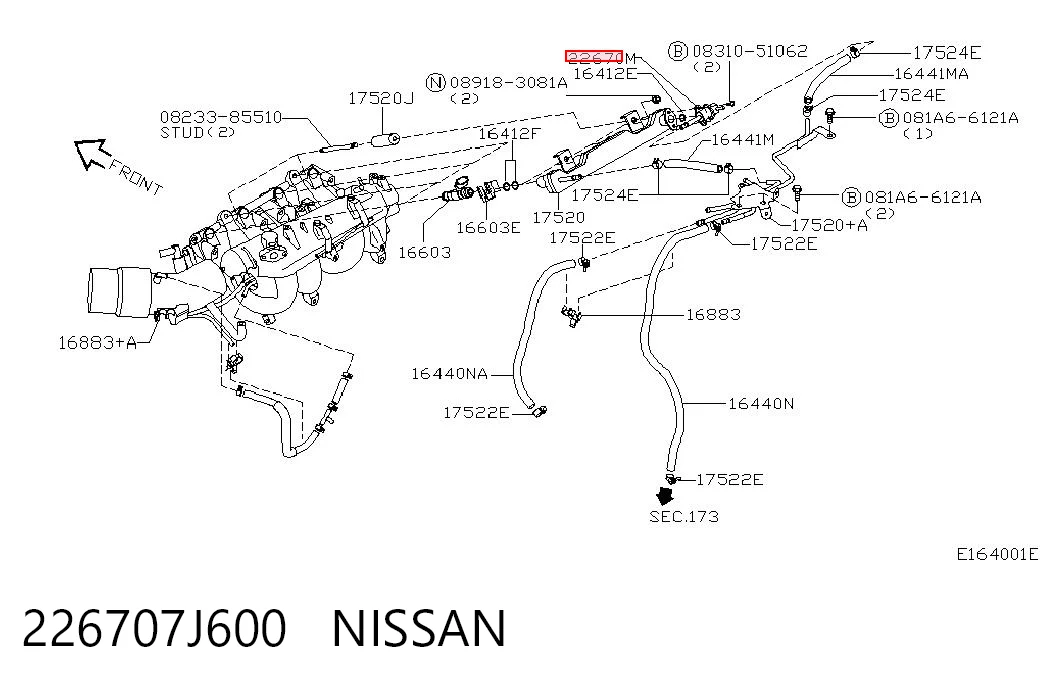 226707J600 Nissan/Infiniti