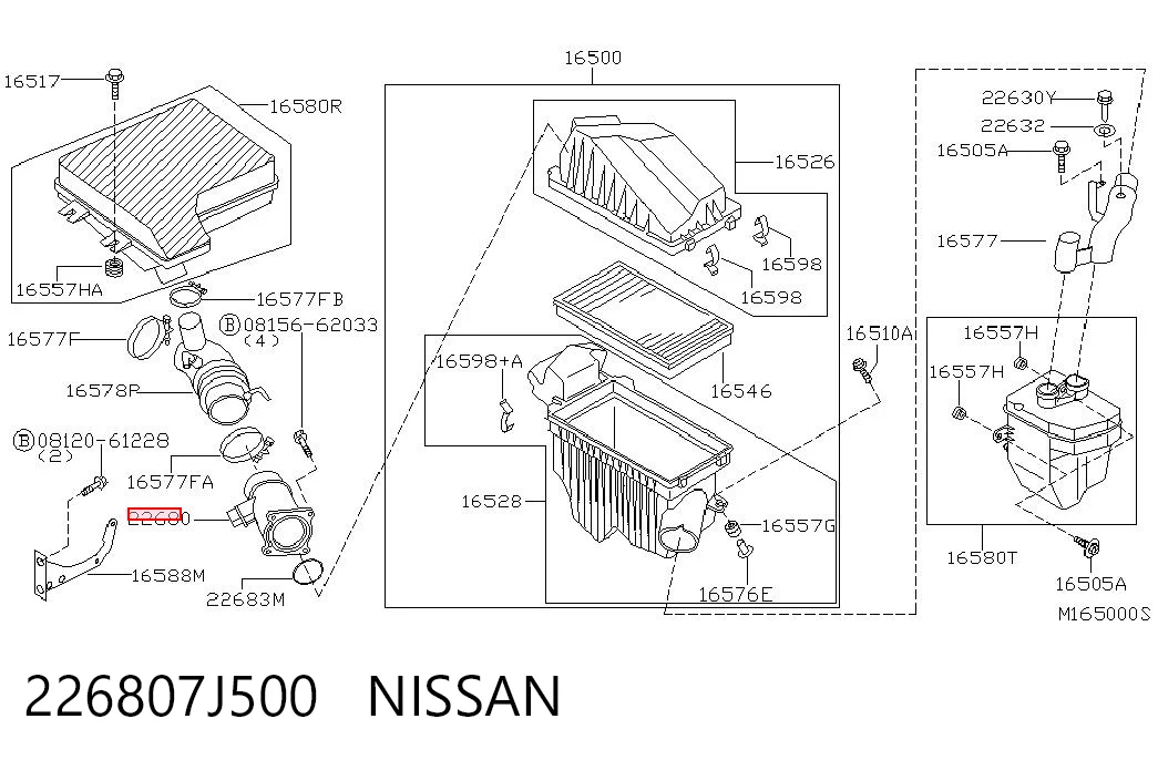 226807J500 Nissan/Infiniti