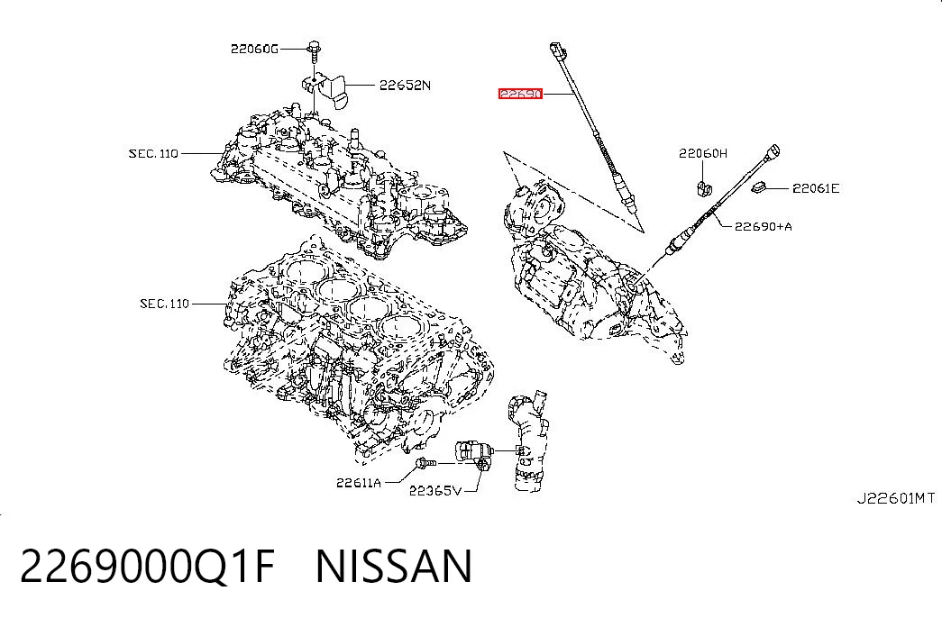 Sonda lambda, sensor de oxigênio até o catalisador OSM112 Magneti Marelli