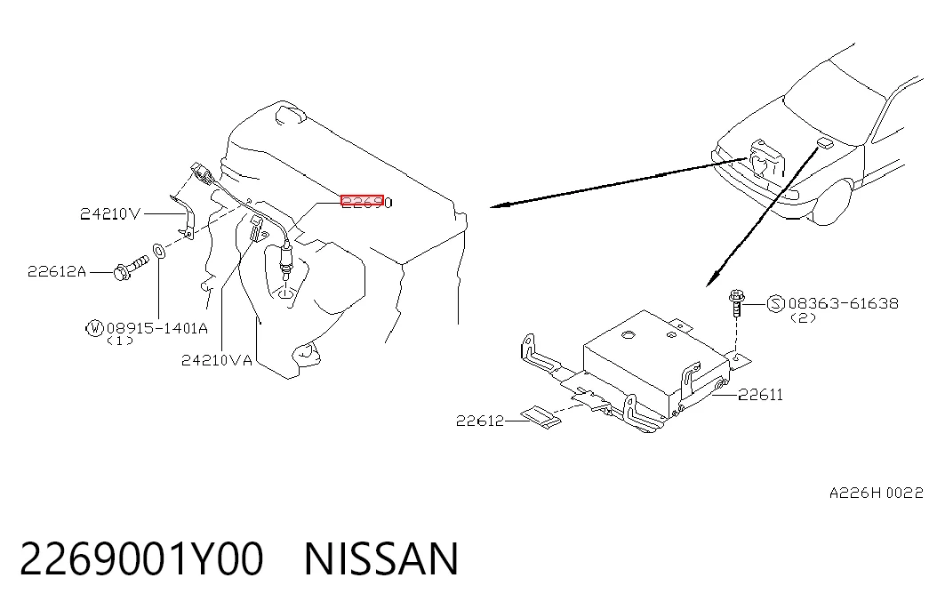 Sonda lambda, sensor de oxigênio BMW 5  E28
