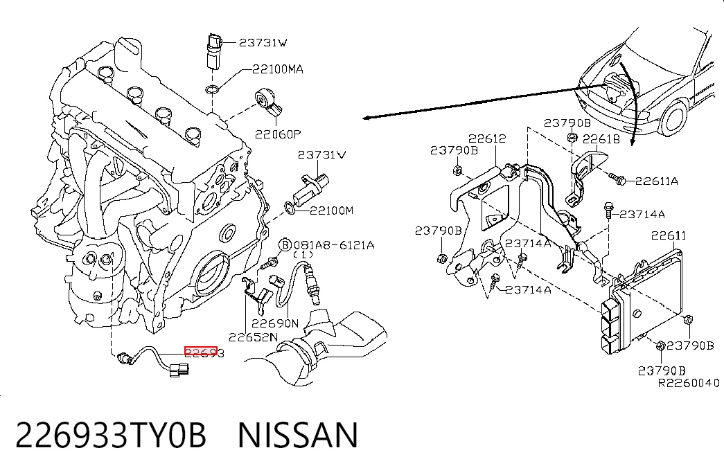 226933TY0B Nissan/Infiniti 