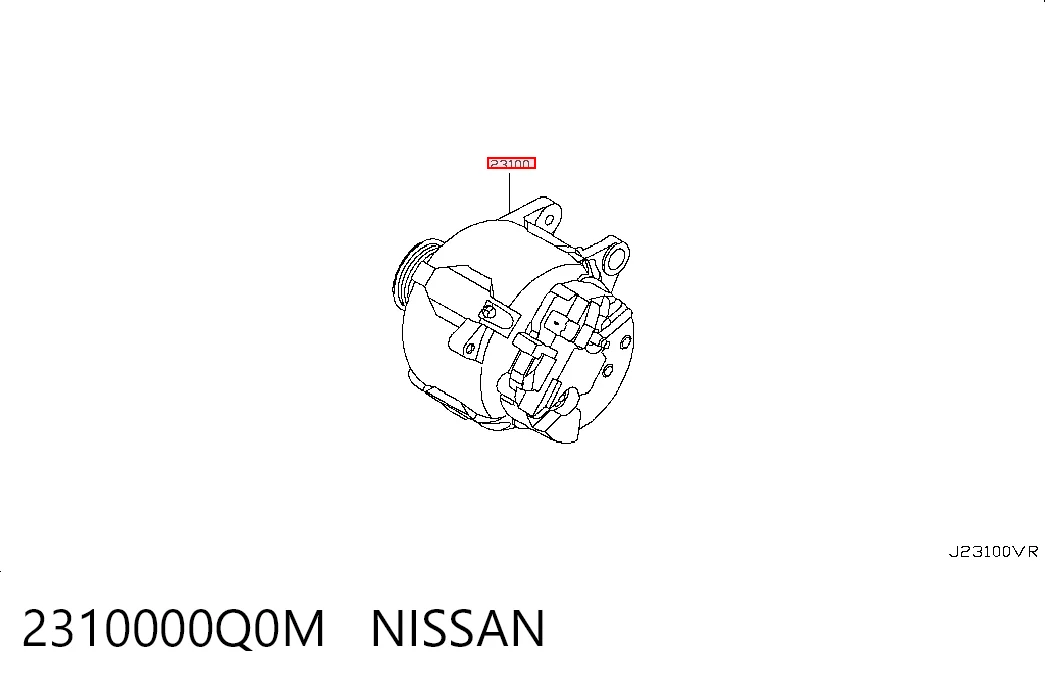 2310000Q0M Nissan/Infiniti