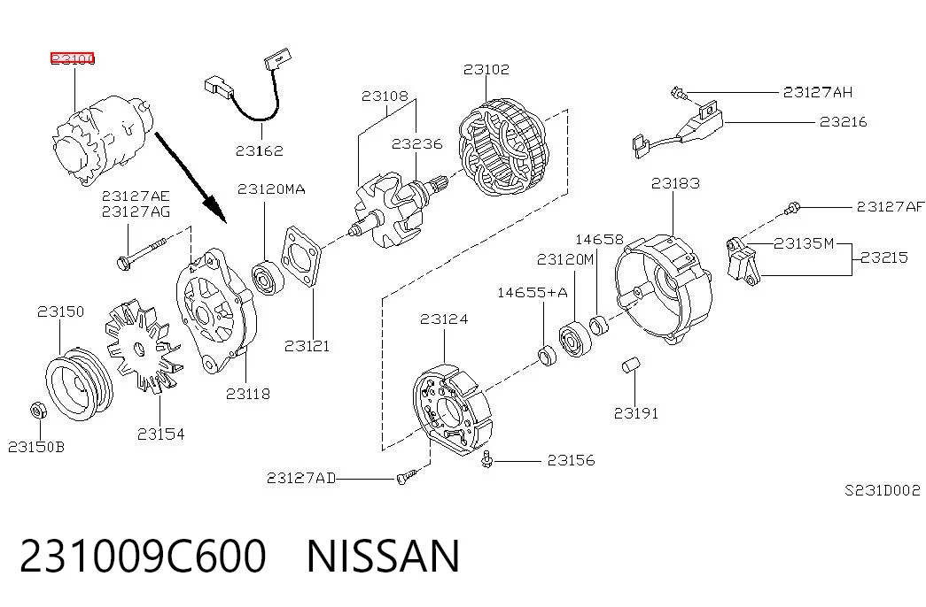 231009C600 Nissan/Infiniti