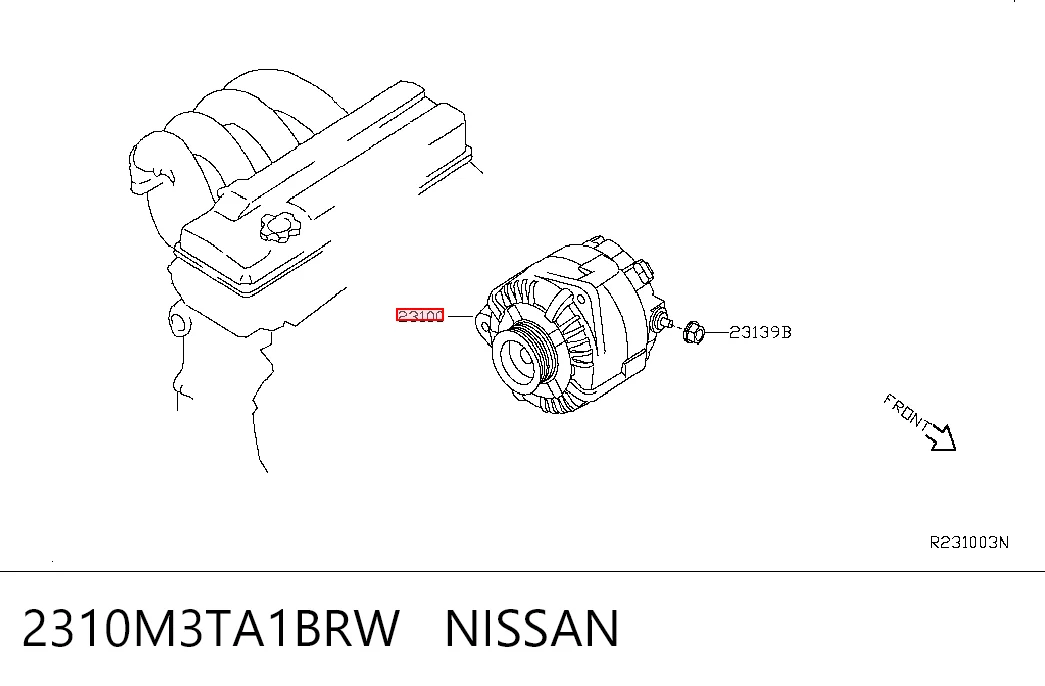 Gerador Nissan Altima preço, a partir de 337,27 USD
