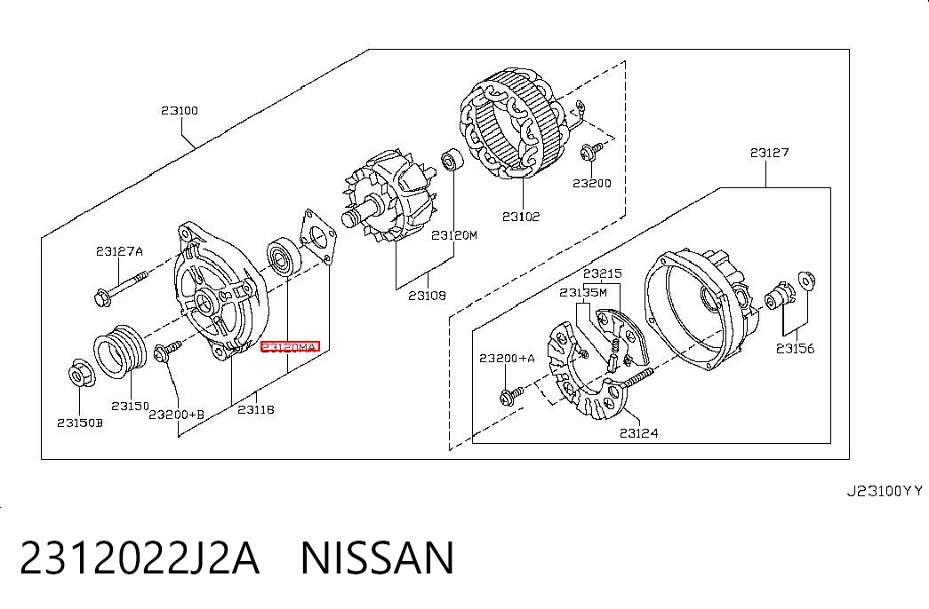 2312022J2A Nissan/Infiniti