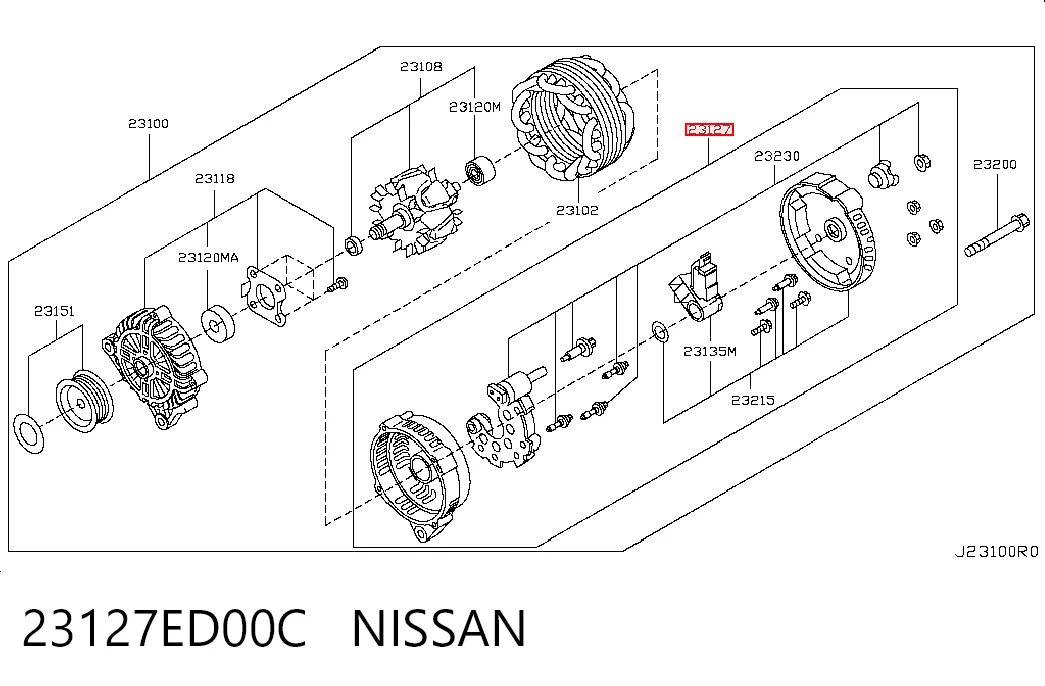 23127ED00C Nissan/Infiniti