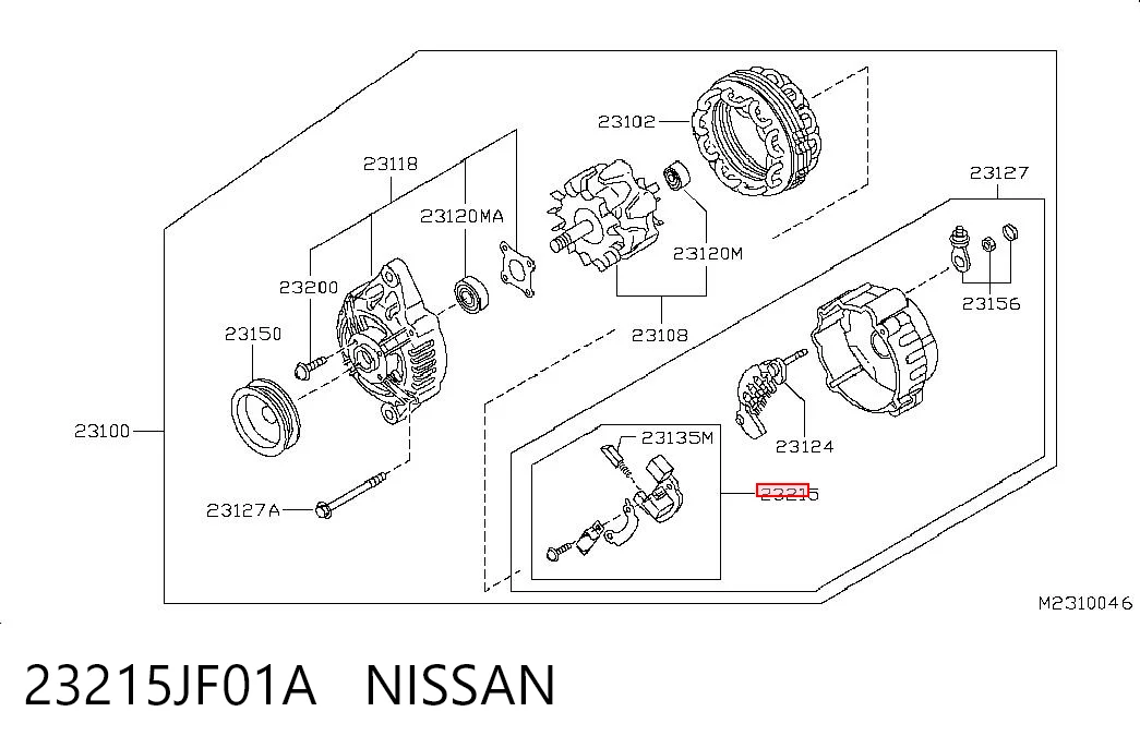 23215JF01A Nissan/Infiniti