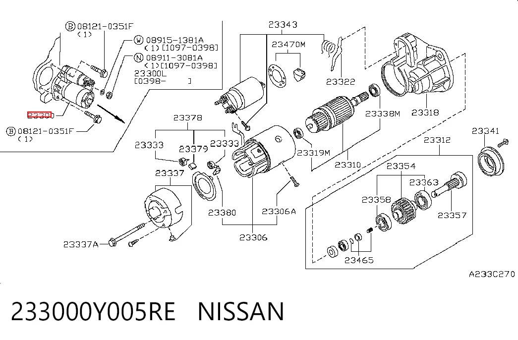 Compre Motor de arranco Nissan Patrol 