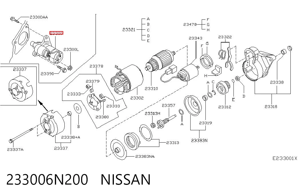233006N200 Nissan/Infiniti