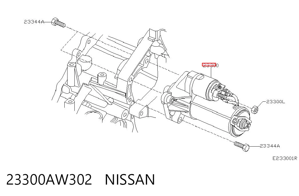 23300AW302 Nissan/Infiniti