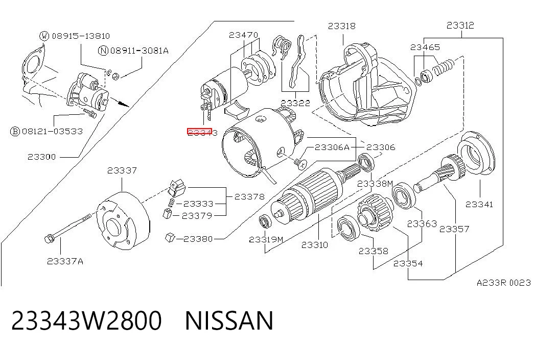 Relê retrator do motor de arranco Nissan Patrol Y61 ao melhor preço