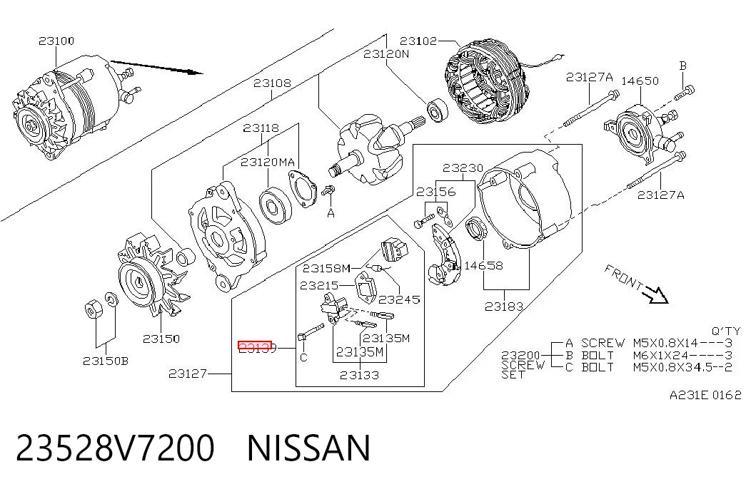 Compre Relê-regulador do gerador (relê de carregamento) Nissan Terrano 1