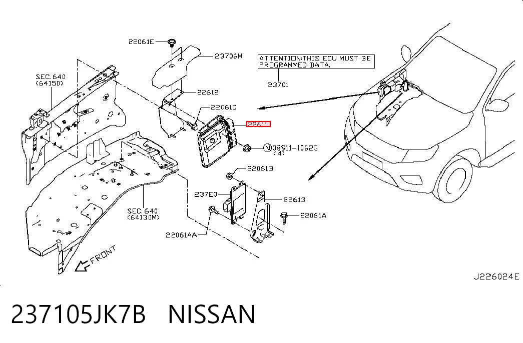 237105JK7B Nissan/Infiniti