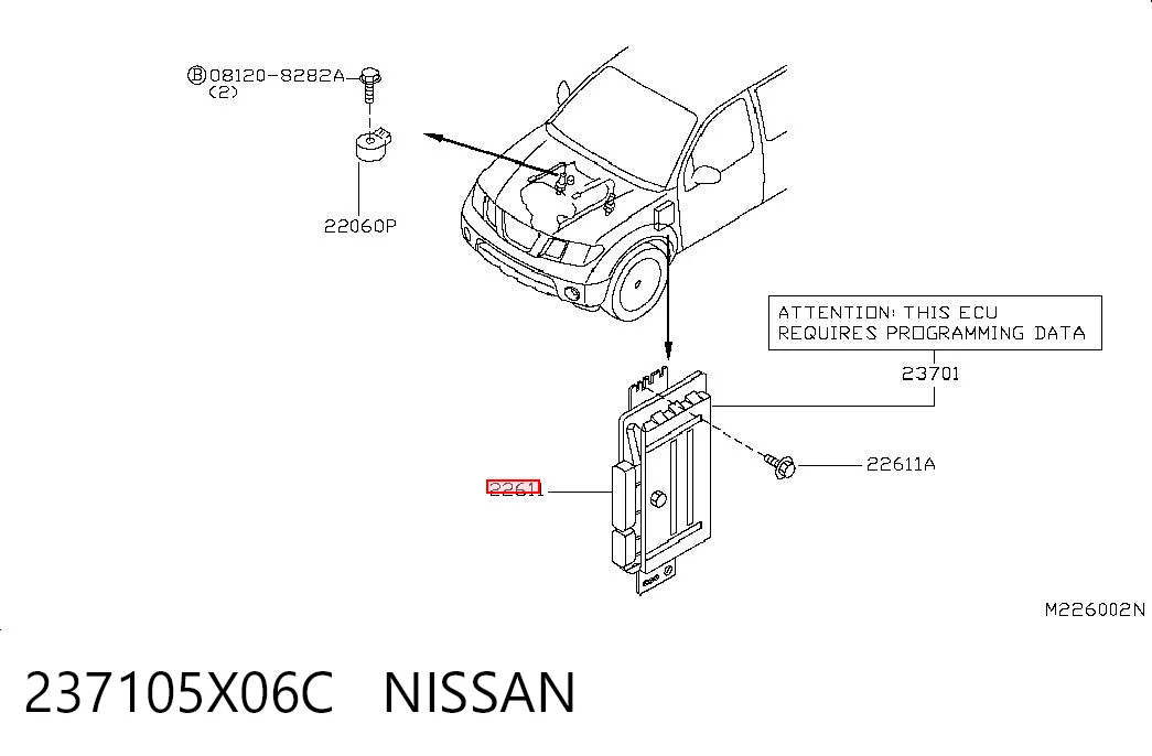 237105X06C Nissan/Infiniti