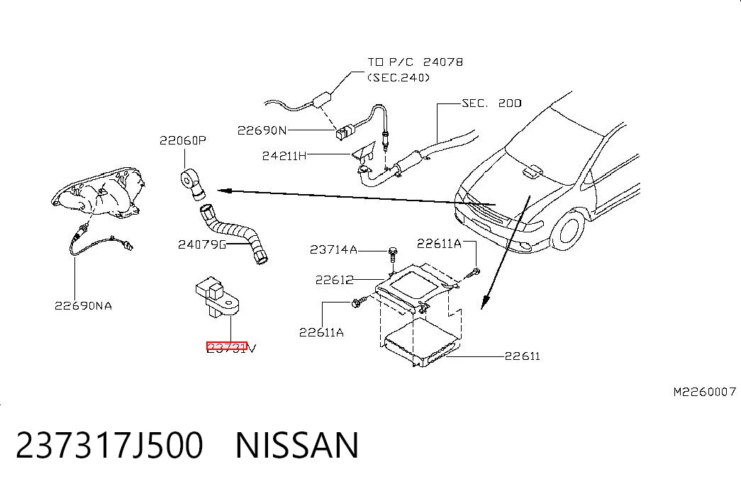 237317J500 Nissan/Infiniti