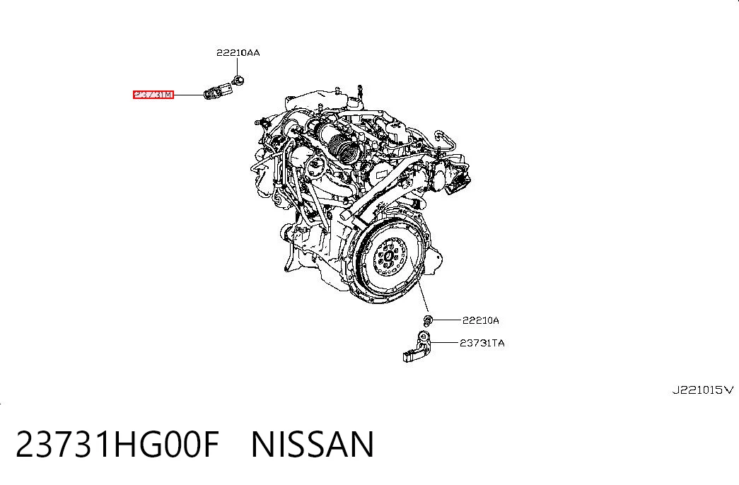 23731HG00F Nissan/Infiniti