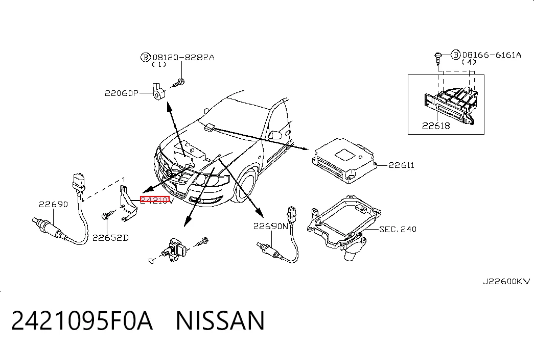 2421095F0A Nissan/Infiniti