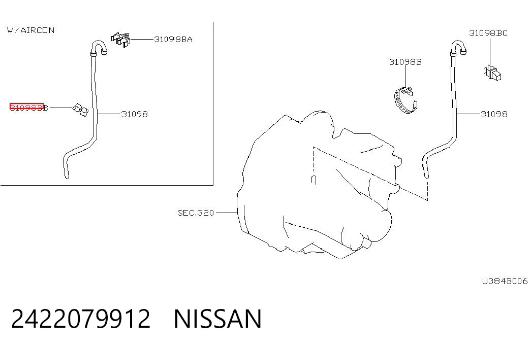 2422079912 Nissan/Infiniti