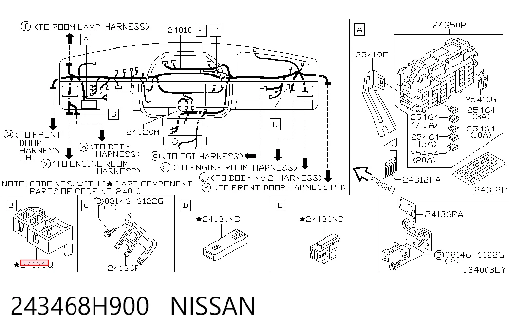 243468H900 Nissan/Infiniti