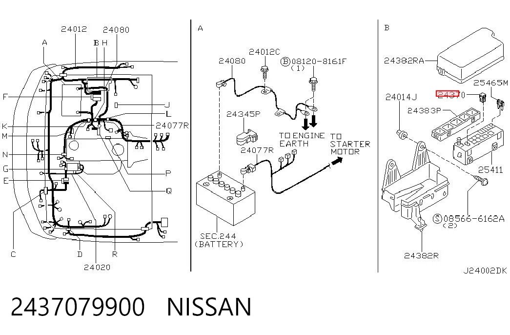 2437079900 Nissan/Infiniti